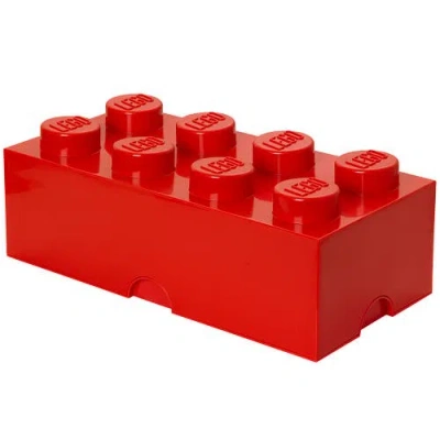 Lego Storage Brick In Red