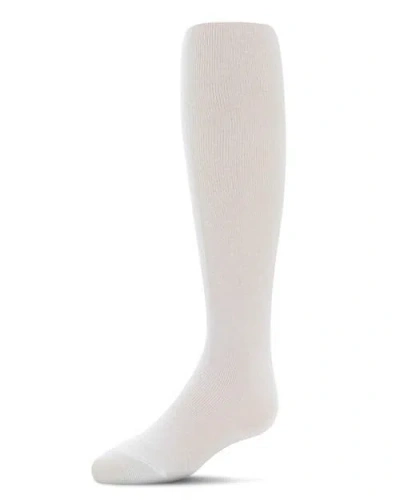 Memoi Thin Ribbed Basic Non-binding Tights In Gray