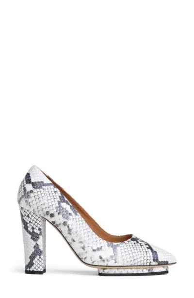 Beautiisoles Pippa Pointed Toe Platform Pump In Animal Print