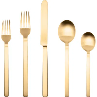 Mepra Stile 5-piece Place Setting In Gold