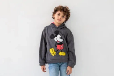 Disney Pullover Hoodie In Black