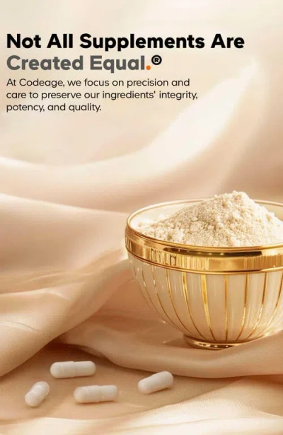 Codeage Liposomal Vitamin C+ Platinum Capsules In White