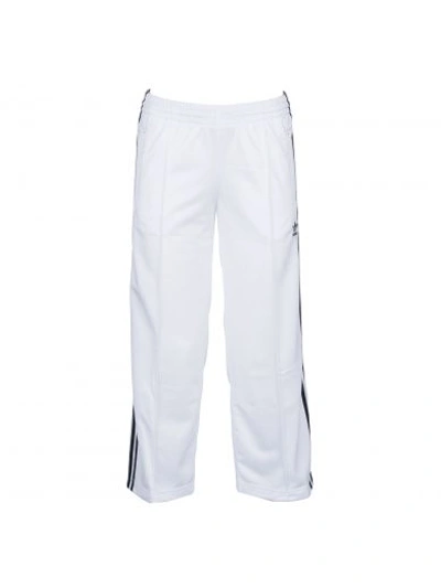 Adidas Originals Adidas Tricot Snap Pants In White/black