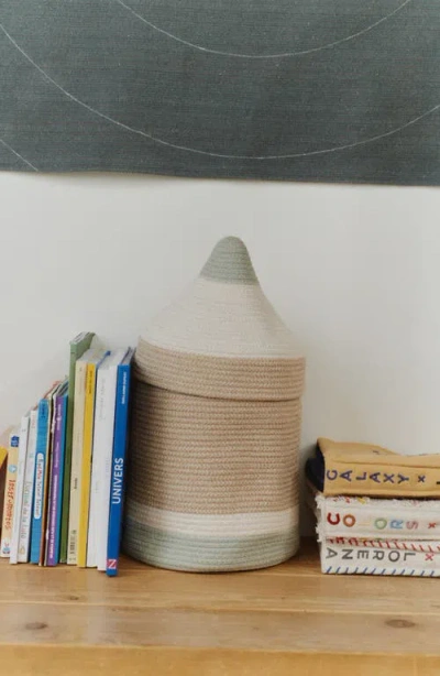 Lorena Canals Pencil Basket In Multi