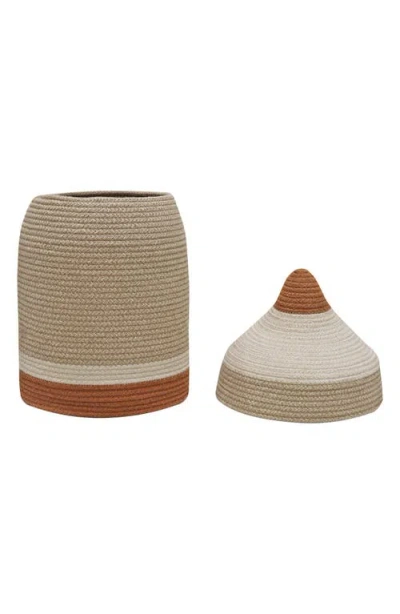 Lorena Canals Pencil Basket In Multi