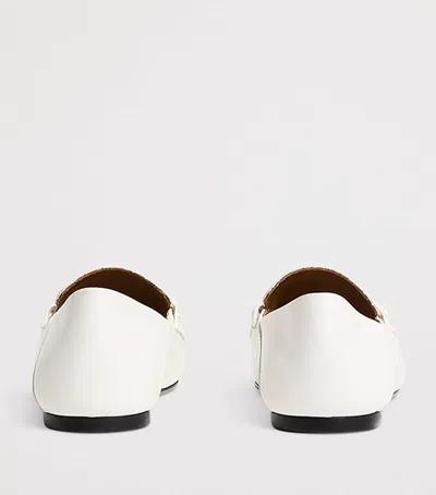 Sandro Paris Leather Round-toe Loafers In Multi