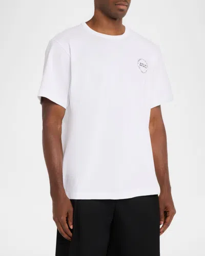 Helmut Lang Short-sleeved T-shirt In White