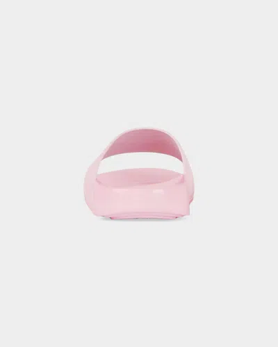 Givenchy Label Rubber Slides In Pink