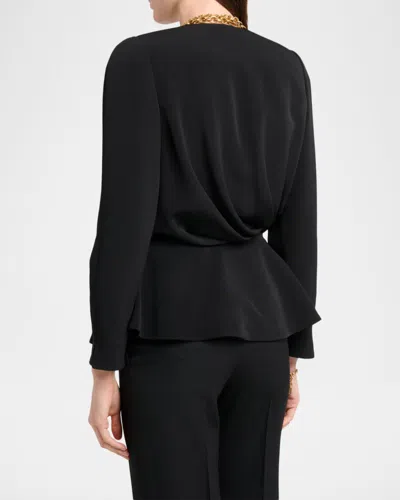 Chloé Single-breasted Wool Blazer In Black
