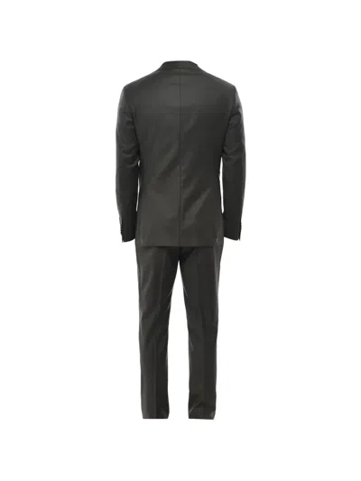 Corneliani Single-breasted Patch-pocket Suit In Gray