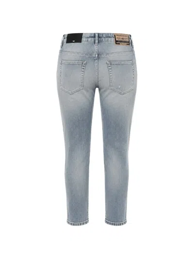 Diesel Distressed Jeans In Blue