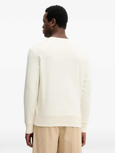 Gant Shield-graphic Sweater In White