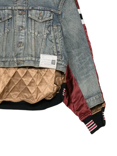 Miharayasuhiro Layered Denim Jacket In Multi