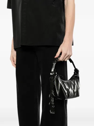 Innerraum Object Hmo Flash Half Moon Shoulder Bag In Black