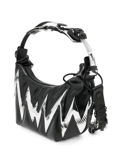 Innerraum Object Hmo Flash Half Moon Shoulder Bag In Black