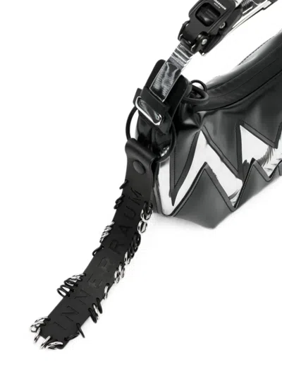 Innerraum Object Hmo Flash Half Moon Shoulder Bag In Black