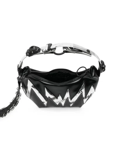 Innerraum Object Hmo Flash Half Moon Shoulder Bag In Black