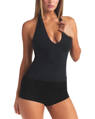 Skims Smooth Layers Halter Top In Multi
