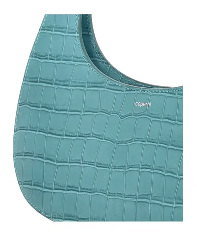 Coperni Loop Swipe Tote Bag In Blue