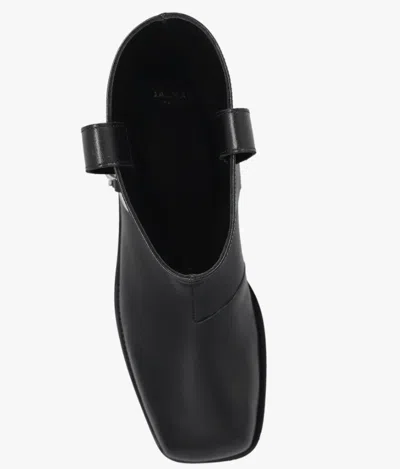 Balmain Harness Ankle Boots In Black