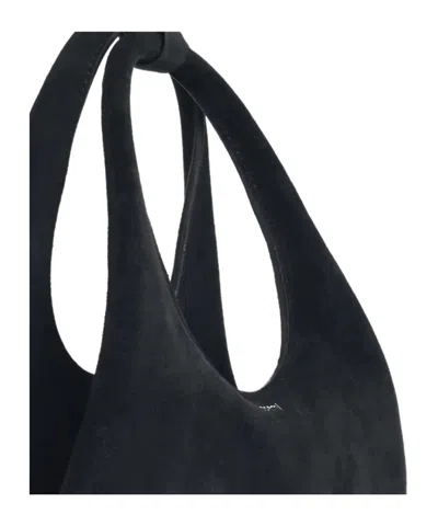Coperni Zippered Handbag In Black