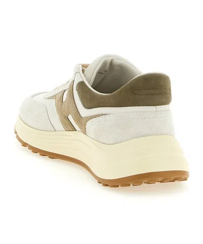 Hogan Hyperlight Logo-patch Sneakers In White