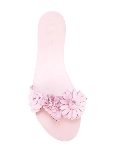 Shop Sophia Webster Flower Applique Sandals