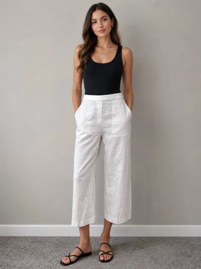 Theory Relax Pull On Pant In White