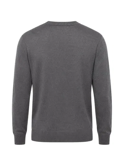 Dsquared2 Logo-patch Wool Sweater In Multi