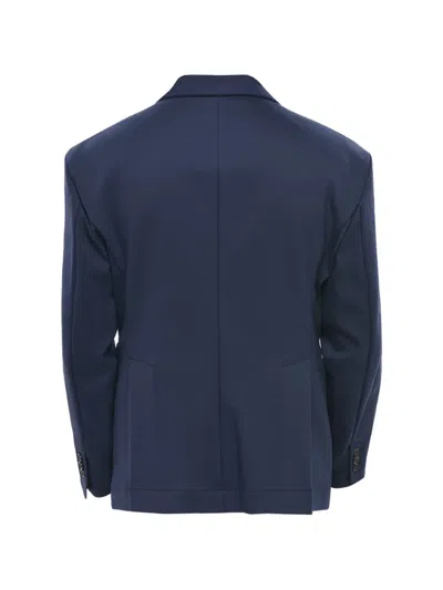 Dsquared2 Two-button Long-sleeve Blazer In Blue