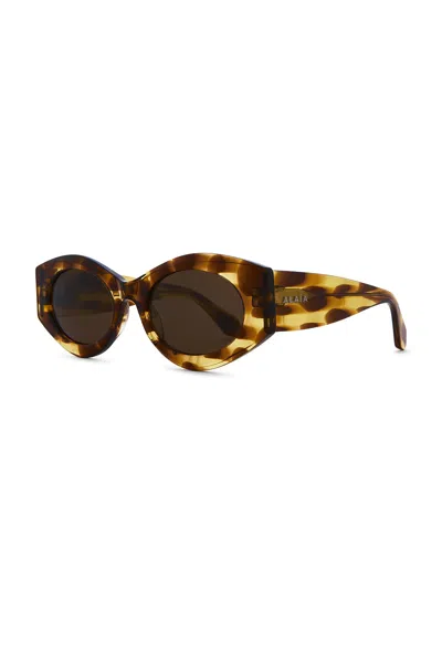 Alaïa Oval Sunglasses