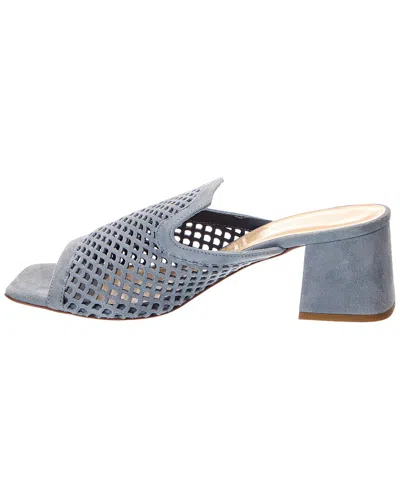 Baldini Suede Sandal In Blue