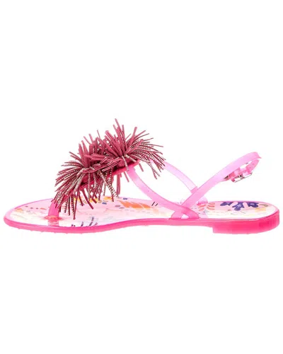 Baldini Rubber Sandal In Pink