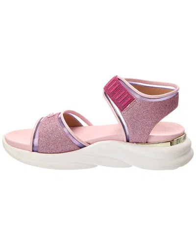 Baldini Leather Sandal In Pink