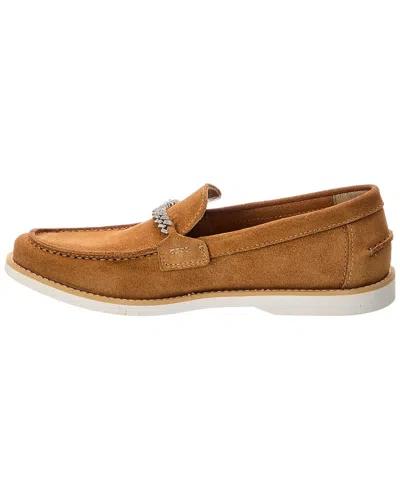 Baldini Suede Loafer In Multi