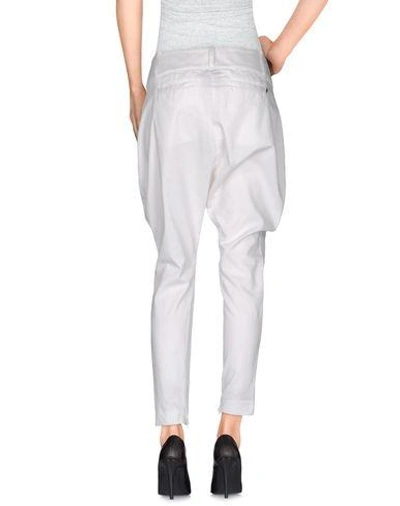 Shop Dondup Casual Pants In White