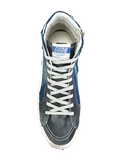 Shop Golden Goose Slide Hi-top Sneakers