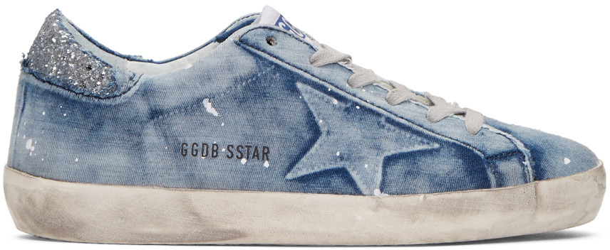 golden goose denim superstar