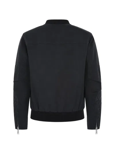 Dsquared2 Logo-print Zip-up Bomber Jacket In Multi
