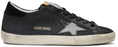 Golden Goose Black Cord Superstar Sneakers