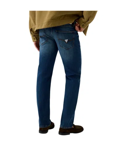 Guess Belt Loop Jeans In Blue
