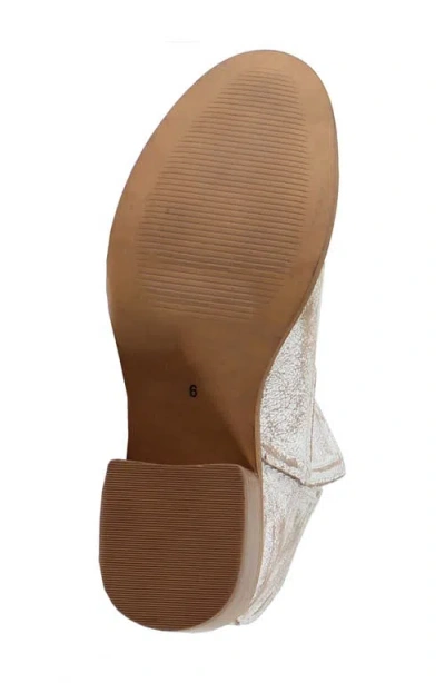 Diba True Walnut Grove Distressed Leather Pull-on Western Bootie In Multi
