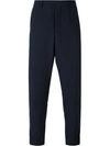 Ami Alexandre Mattiussi Slim-leg Wool Trousers In Blue