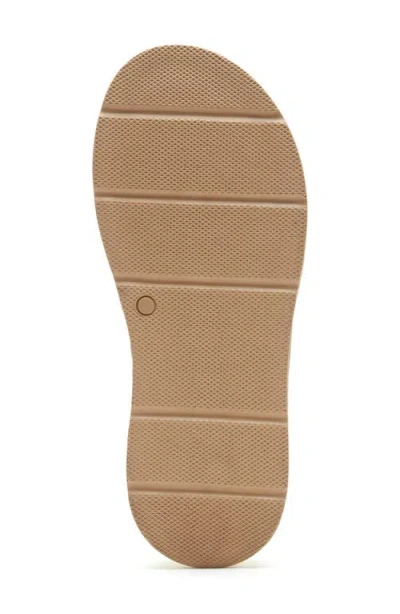 La Canadienne Axis Leather Platform Sandal In Gold