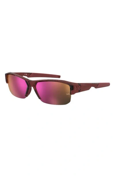 Under Armour Ua Fanatical Ii Oversize Rectangular Sunglasses In Multi