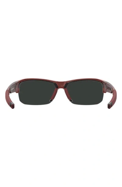 Under Armour Ua Fanatical Ii Oversize Rectangular Sunglasses In Multi
