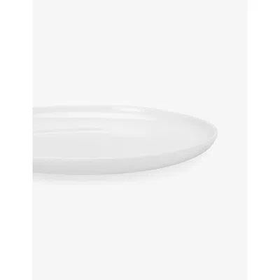 Serax White Piet Boon Low Bone-china Flat Plate In White