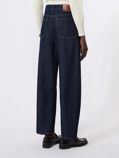 Weekend Max Mara Belt Loop Jeans In Blue