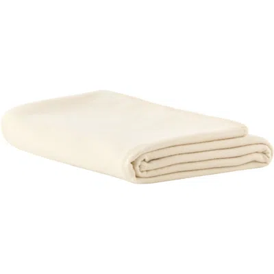 Tekla Rectangular Wool Blanket In Neutral