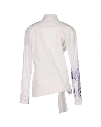 Shop Anthony Vaccarello Blouse In White